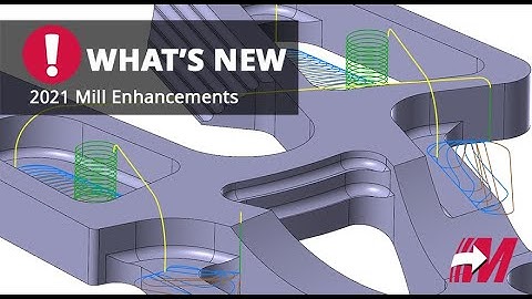 Mastercam 2021 Milling Enhancements – 2D