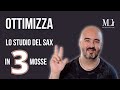 Ottimizza lo studio del sax in 3 mosse