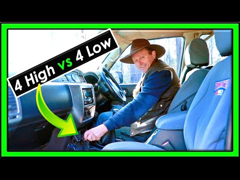 4 High Vs 4 Low Explained - ( How To Use Both Gear Ratios )