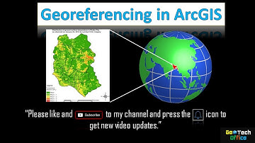 Geo referencing an image in ArcGIS || Basic GIS