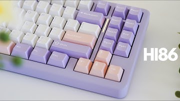 Thocks right out of the box - Leobog Hi86 (Unboxing, Review & Sound Test)