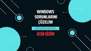 Windows Bulanıklık Sorunu Kesin Çözümü / Windows Çözünürlük Sorunu screenshot 1