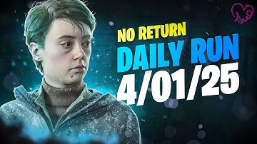 No Return - Daily Challenge on Grounded mode as Mel (04.01.25)