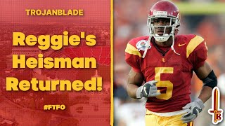 Reggie Bush Gets His Heisman Back. It's About Damn Time.