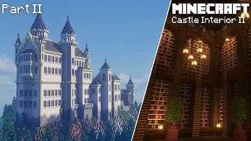 Minecraft: How to decorate Neuschwanstein Castle | Interior Tutorial | Part 2