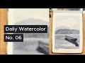 How to Paint a Calm Boat Scene in Watercolor | Art Tutorial #watercolor #painting #tutorial