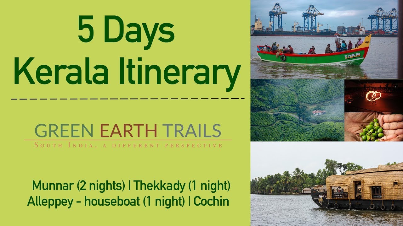 5 days tour package in kerala