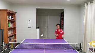 Reverse Tomahawk Serve - Oscar's Table Tennis Lesson