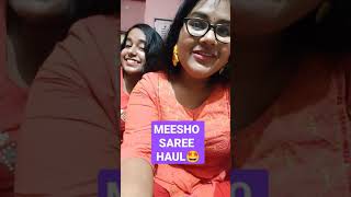 Meesho Saree Haul Dropping Tomorrow Uncut Antara Durga Puja Special Bengla Haul