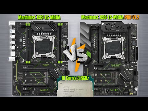 Видео: 🔥Machinist X99-E5-MR9A и MR9A PRO V1.2🔥Поиск идеальной бюджетной материнки для LGA2011-3 - TOP VRM