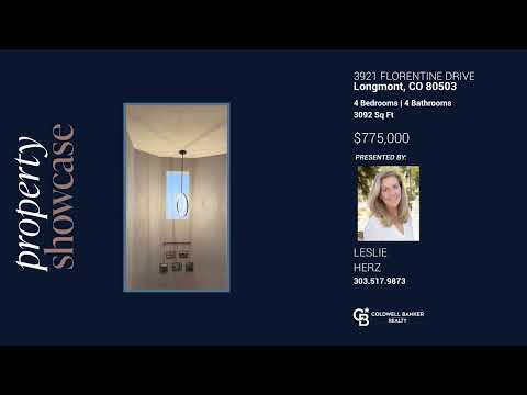 3921 Florentine Drive, Longmont, CO home video tour