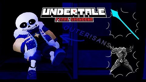 UPDATE! Outertale Sans + Royal Spear Combo showcase | Undertale : Final Showdown