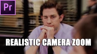Realistic Camera Zoom Directly in Premiere Pro (Mockumentary Effect) screenshot 4