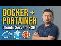 Docker y Portainer en Ubuntu Server: entorno listo vía SSH en minutos