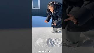 बर्फ के नीचे क्या है 😱 #Catsoftiktok#CatLovers #cat #cute #FunnyCats#catcartoon#fyp#shorts