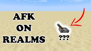 How to AFK on a Minecraft Realm (1.20  Java)