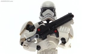 LEGO Star Wars First Order Storm Trooper action figure review! 75114