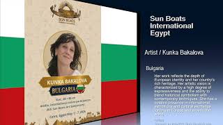 Kunka Bakalova Bulgaria 6th International Sun Boat Symposium Egypt 2026