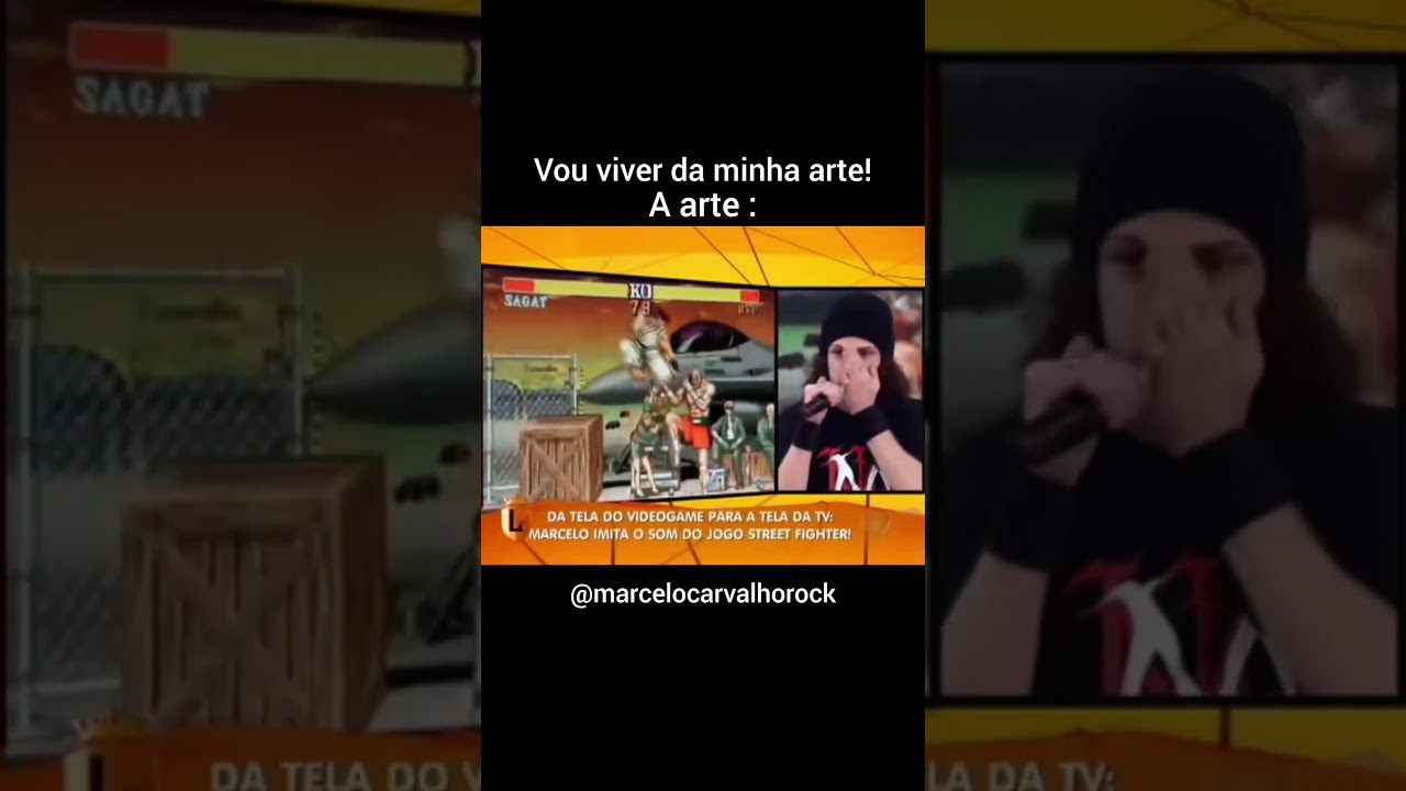 Ele imita TODOS OS SONS do Street Fighter 😱