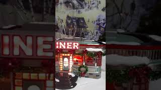 DEPT 56  SNOW VILLAGE SHELLY'S DINER CHRISTMAS