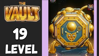The Vault Logic Puzzle Box Level 19 Walkthrough Solution