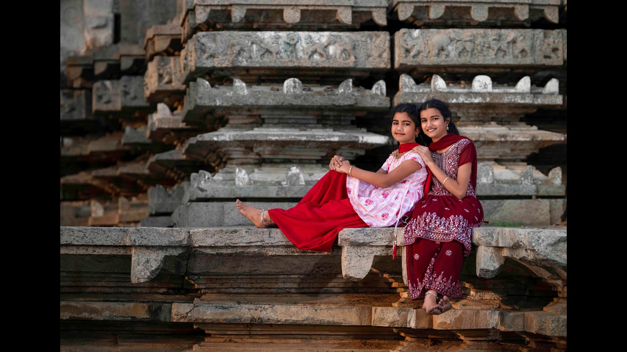 KEERTHI + RAKSHITHA HAILF SAREE PRE SHOOT