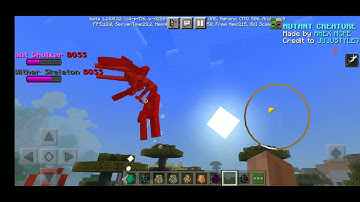 Mutant wither skeleton boss vs Mutant creatures