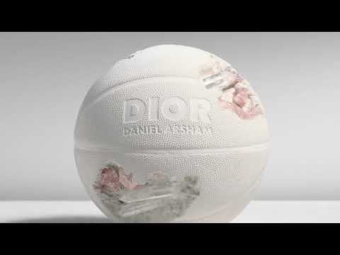 Dior and Daniel Arsham ‘Future Relics’ basketball sculpture