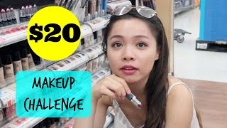 Thử Thách Makeup Với $20 - $20 Makeup Challenge | TrinhPham