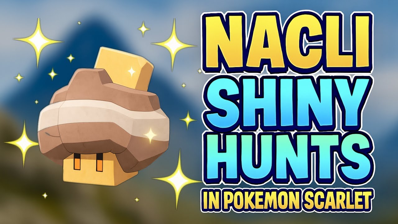 SV Nacli Shiny Hunting✨Getting every shiny in Paldea✨21/120  !trailer !progress !codename8bit