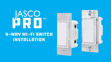 JascoPro 4-Way Smart Switch Installation