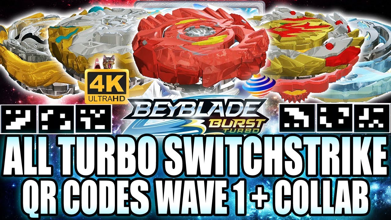 393 Beyblade Burst App QR Codes - Burst // Evolution // Turbo