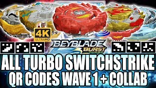 all wave 1 beyblade burst turbo qr codes !!!