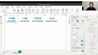 5.17 Card & Multi Row Card in PowerBI