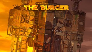 The BURGER – Compact &amp; Powerful 4x4 Base for 8-12 Players | RUST 2026