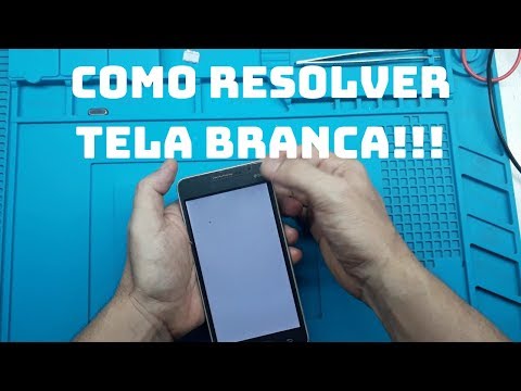 Vídeo: O Que Fazer Se A Tela Do Telefone Ficar Em Branco