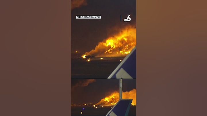 2 planes CRASH and catch fire at Japan airport, leaving 5 dead, hundreds evacuated safely