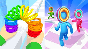 Toy Spring 3D VS Layer Man - All Levels SpeedRun Gameplay Android iOS Ep1