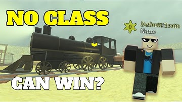 Can I beat Dead Rails WITHOUT a CLASS in SOLO? (Roblox)