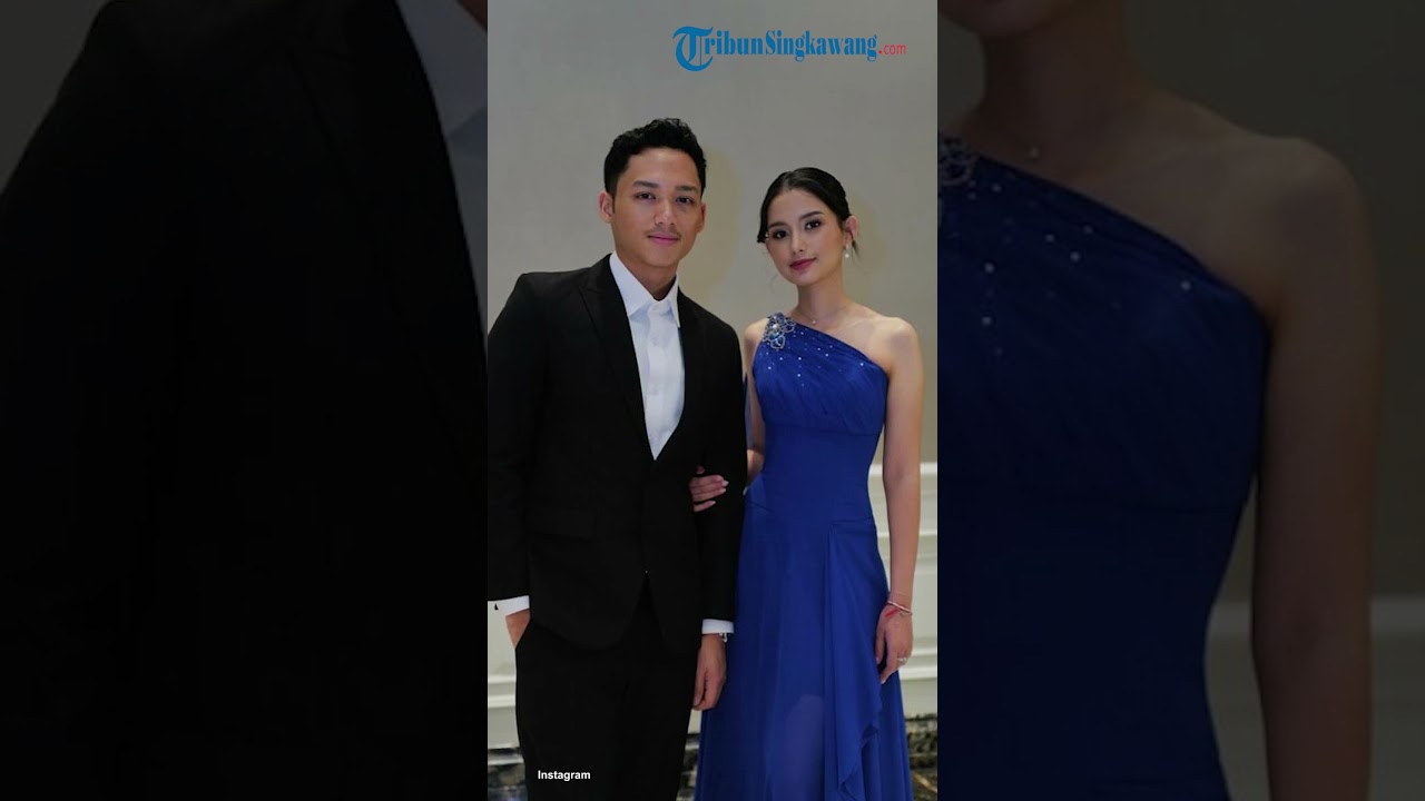 Potret Sarah Menzel di Pernikahan Rizky Febian dan Mahalini, Cantiknya Berkelas!