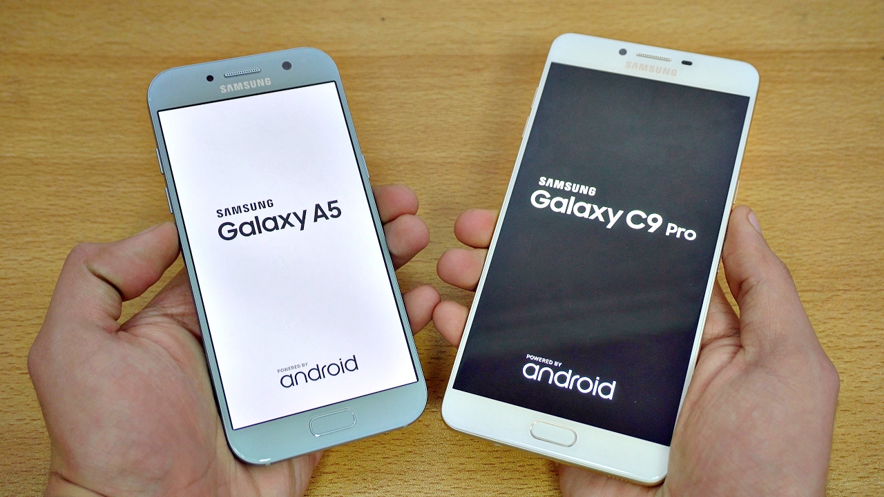 Durante ~ Todavía menos Samsung Galaxy A5 (2017) vs Galaxy C9 Pro - Speed Test! (4K) - YouTube