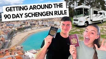 6 MONTH EUROPE MOTORHOME TRAVEL PLAN | Schengen 90 Day Rule |