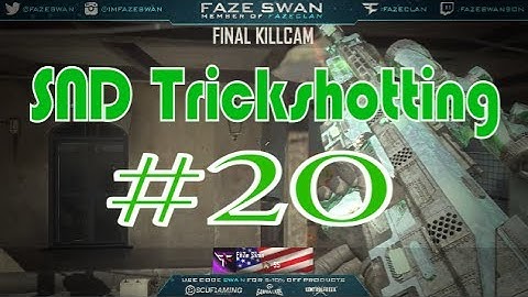 FaZe Swan: SND Trickshotting #20 - BO2