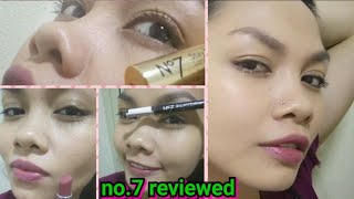 No.7 Reviewed Mascara, Eyebrow&Lipstickrusselonfire