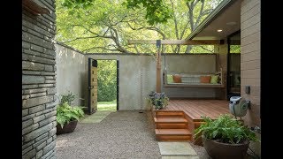 Private Courtyard Addition & Award Winning Project by The Cleary Company Remodel Design Build