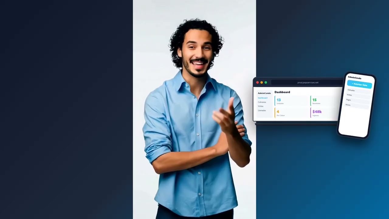 Vista previa del video demo de AdminCondo