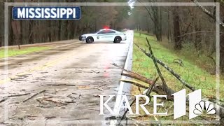 Huge storm system sweeps across nation