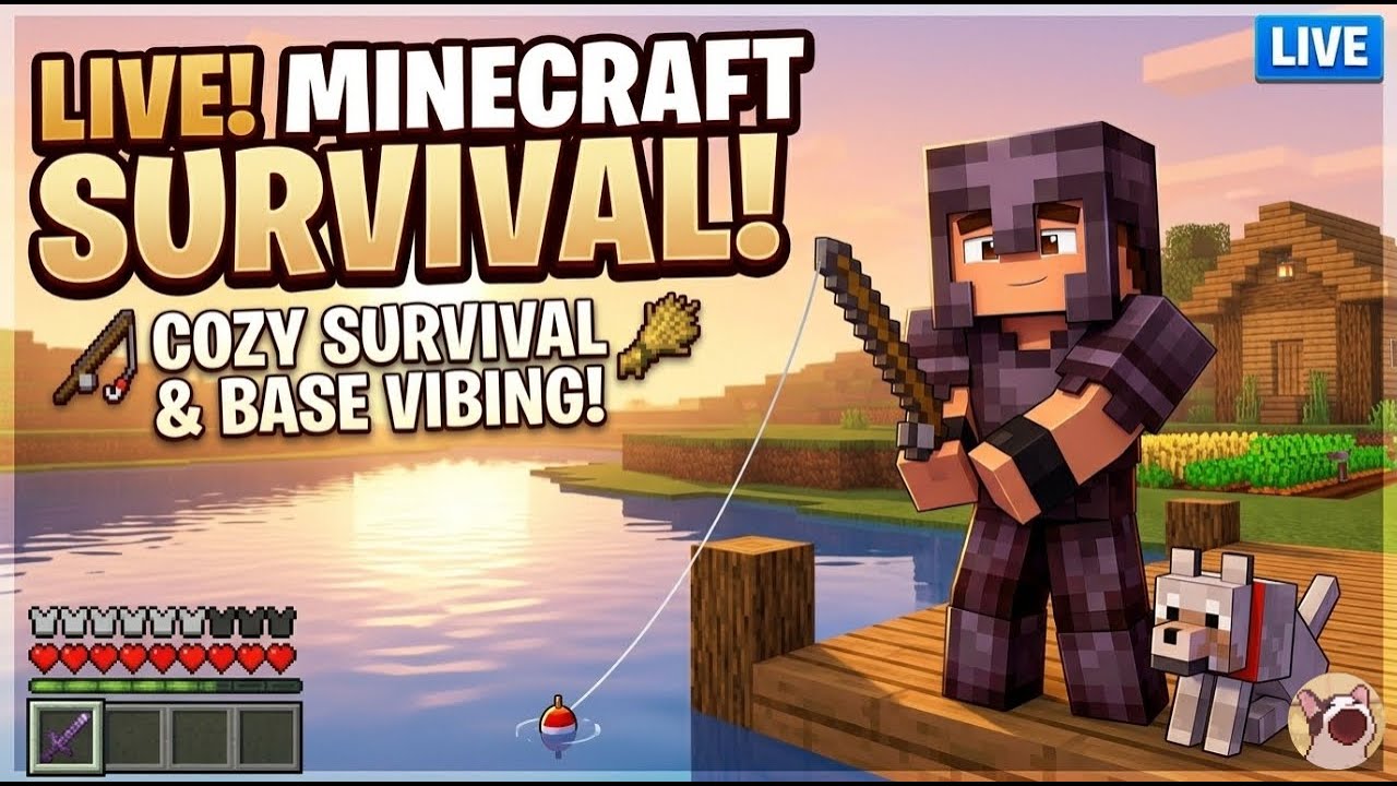 Cari Diamond di server BearCraft, Minecraft Cozy Survival - YouTube