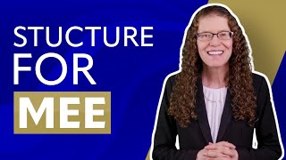 How to Outline Bar Exam Essay  MEE Structure Tips