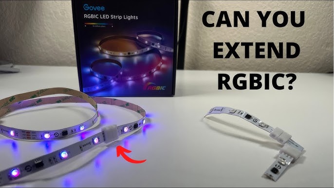 Govee RGBIC LED Strip Lights 32.8ft, WiFi Color Changing LED Lights H6144  Bundle with Govee RGBIC Alexa LED Strip Light 32.8ft H618C